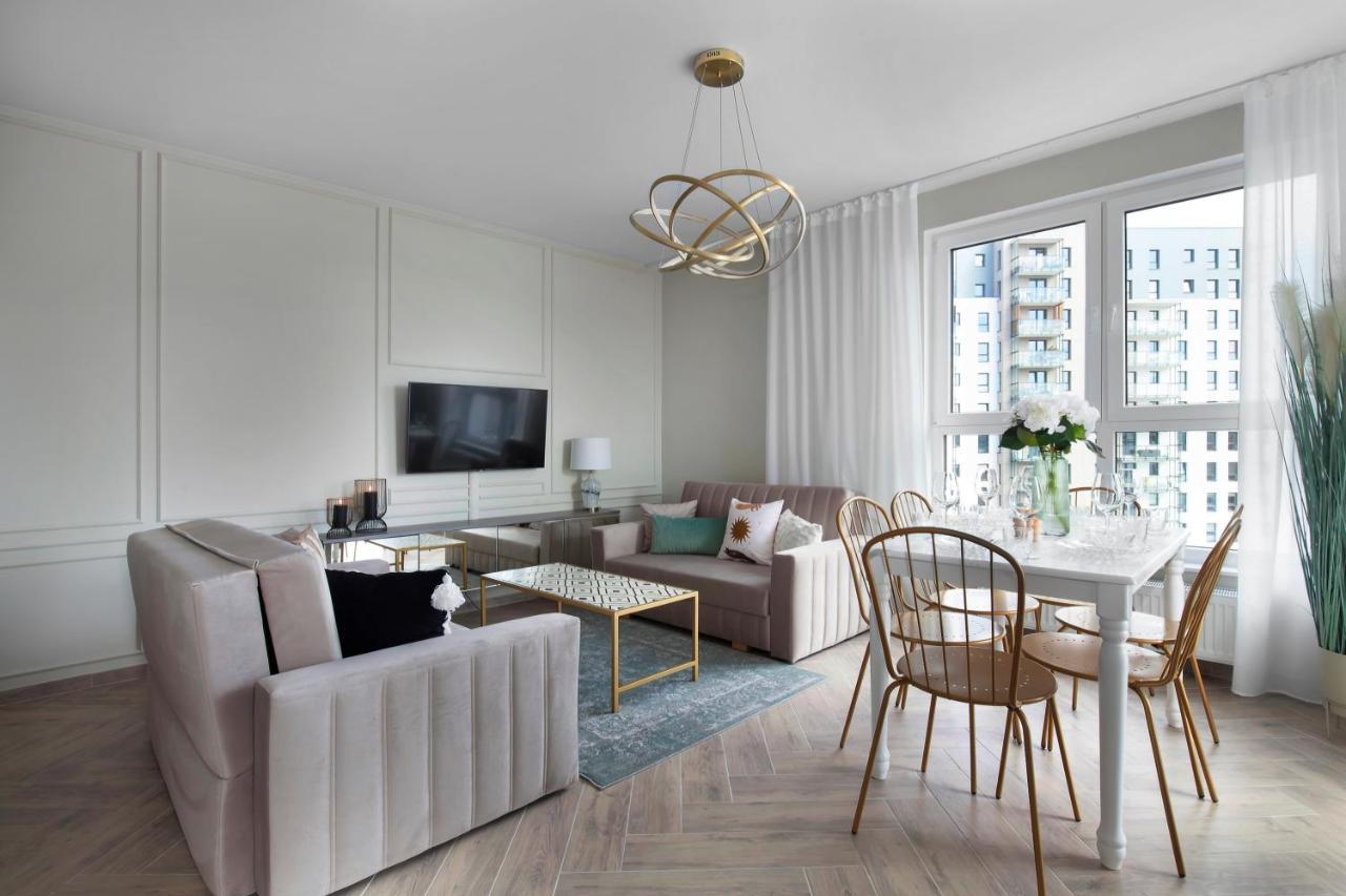 Elite Apartments Marine Cztery Oceany 格但斯克 外观 照片