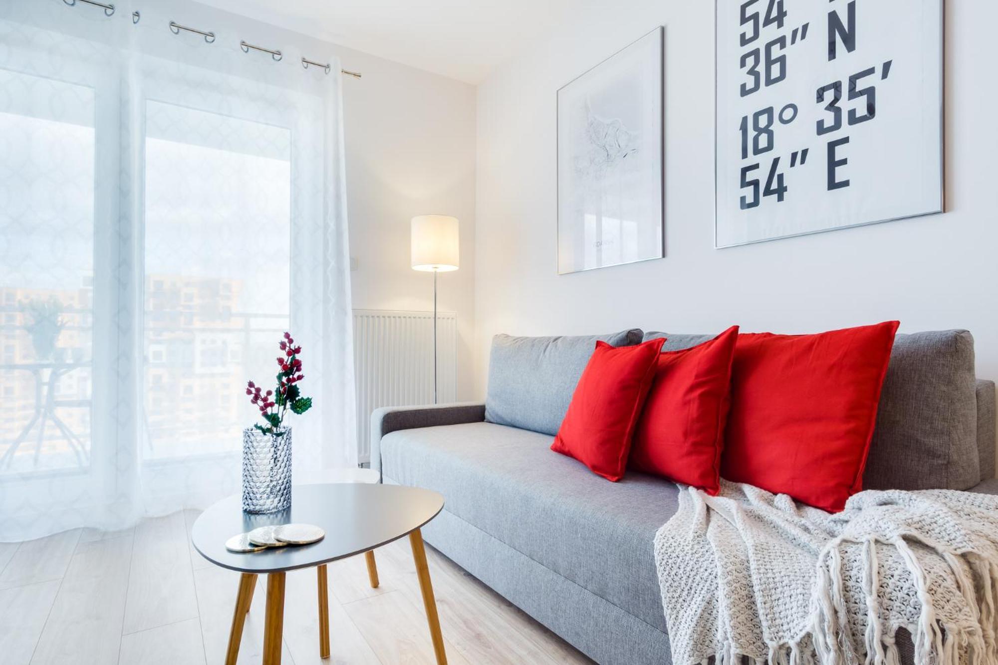 Elite Apartments Marine Cztery Oceany 格但斯克 外观 照片
