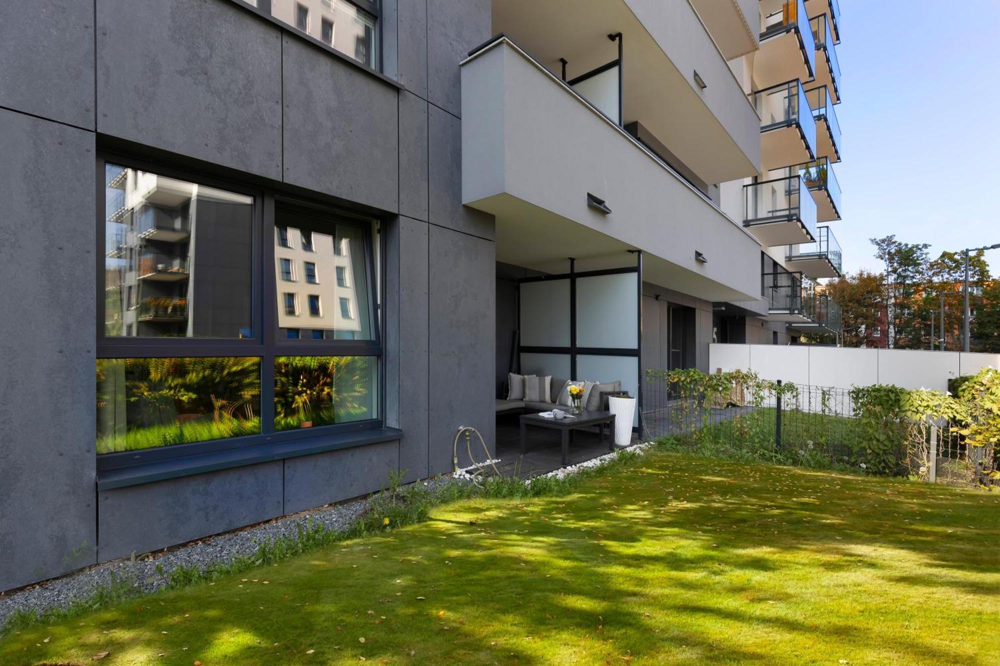 Elite Apartments Marine Cztery Oceany 格但斯克 外观 照片