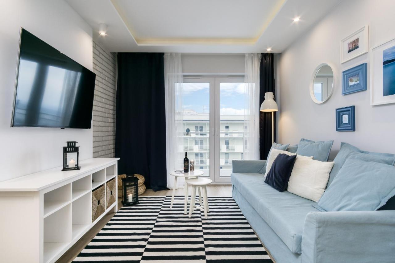 Elite Apartments Marine Cztery Oceany 格但斯克 外观 照片