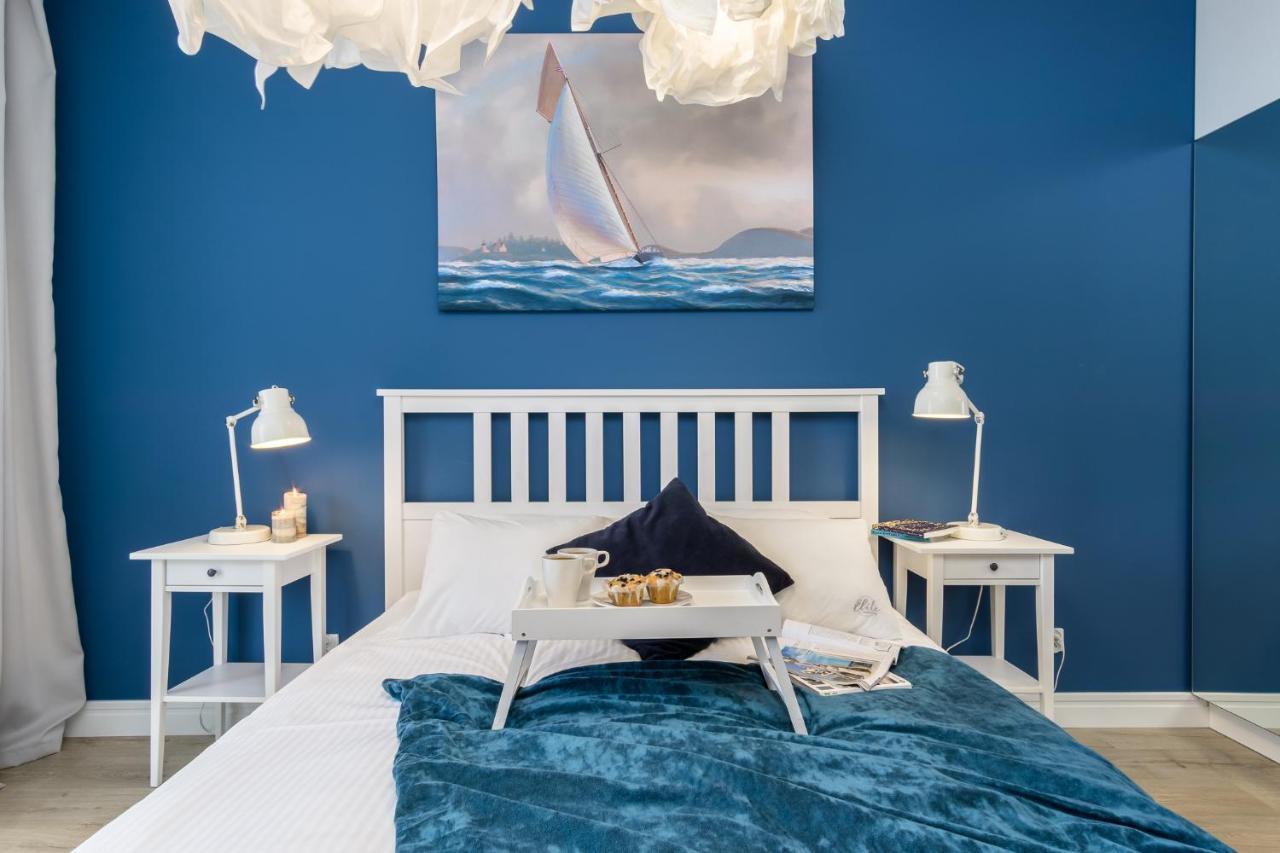 Elite Apartments Marine Cztery Oceany 格但斯克 外观 照片