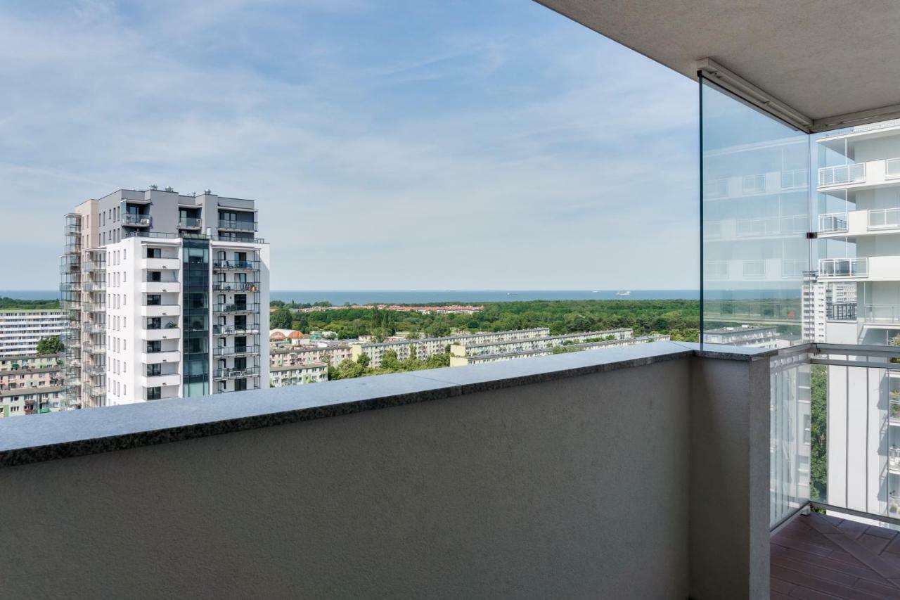 Elite Apartments Marine Cztery Oceany 格但斯克 外观 照片