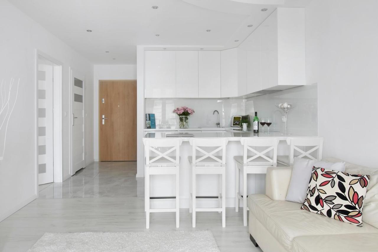 Elite Apartments Marine Cztery Oceany 格但斯克 外观 照片